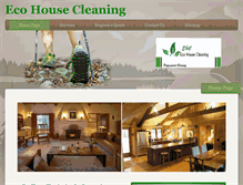 Tablet Screenshot of ehc-housecleaning.com